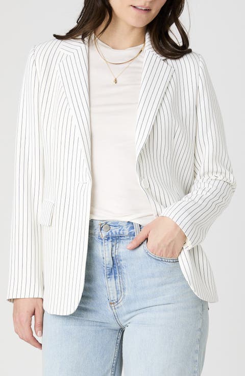 Whisper Pinstripe Blazer