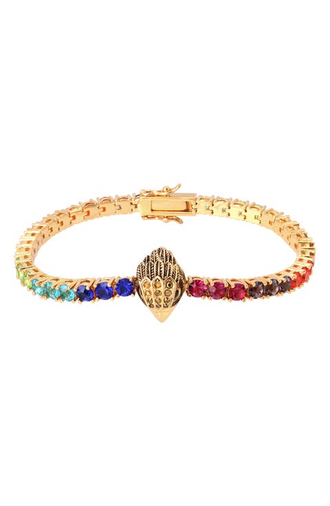 Rainbow Eagle Tennis Bracelet
