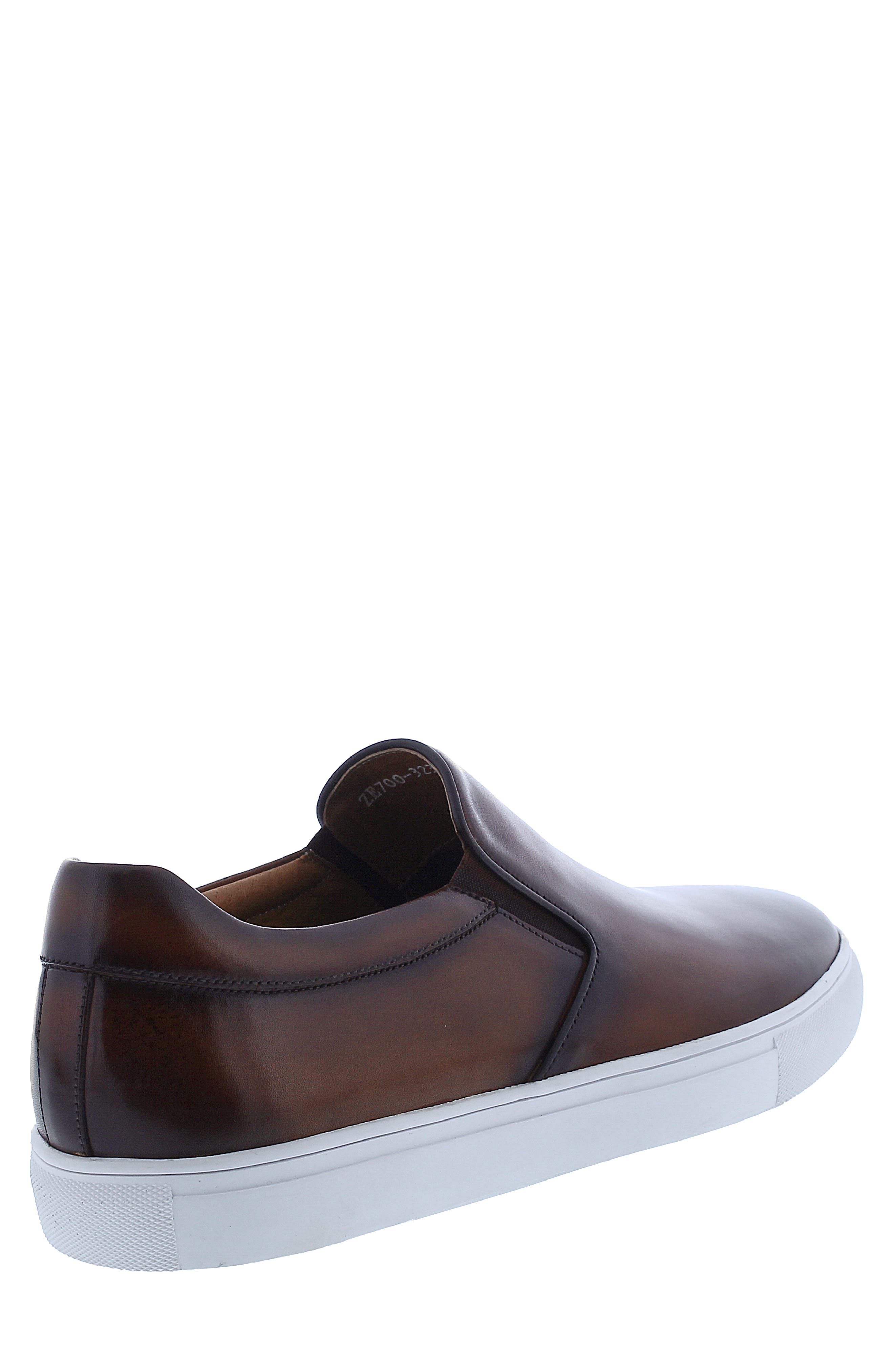 Camden Slip-On Sneaker, Alternate, color, COGNAC