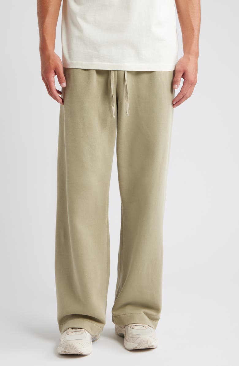 PacSun Beri Extreme Baggy Fleece Sweatpants, Main, color, Green