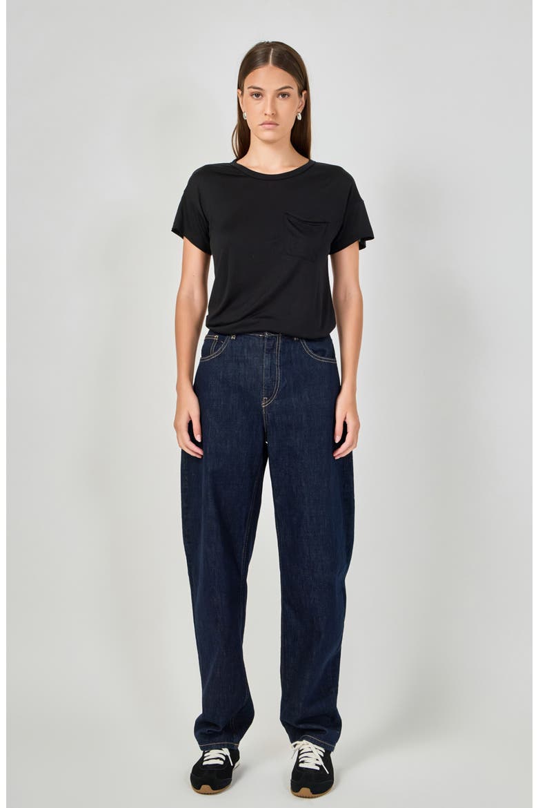 Modal Pocket T-Shirt, Alternate, color, BLACK