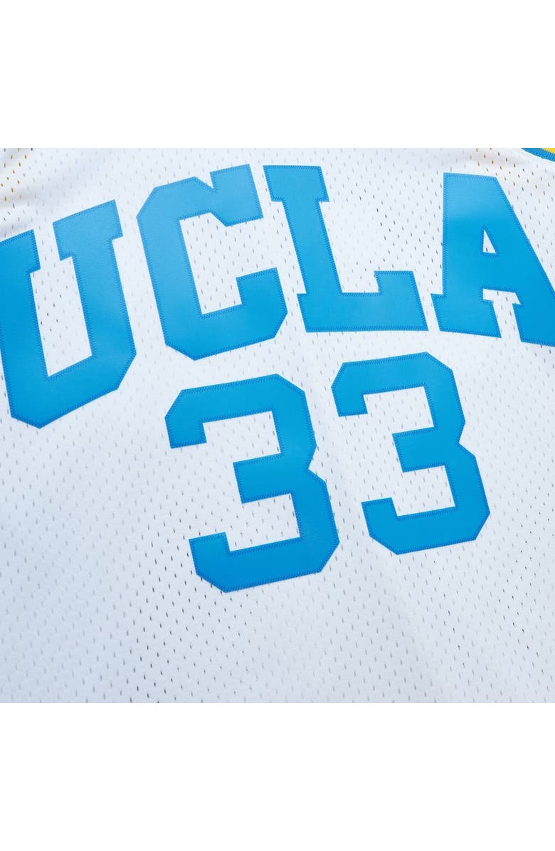 Mitchell & Ness Men's Mitchell & Ness Kareem Abdul-Jabbar White UCLA Bruins 1968/69 Throwback Jersey, Alternate, color, 