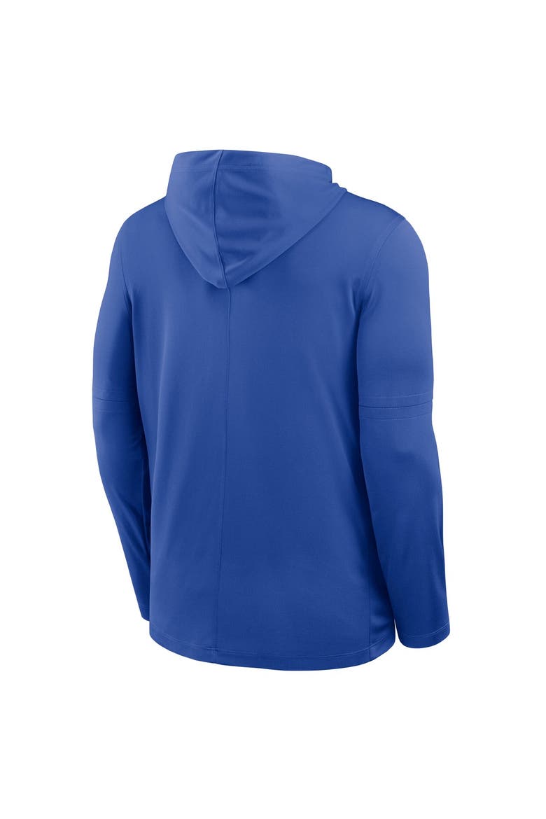 Men's Nike Royal Boise State Broncos 2026 Sideline Dri-FIT Lightweight Hooded Top, Alternate, color, Royal