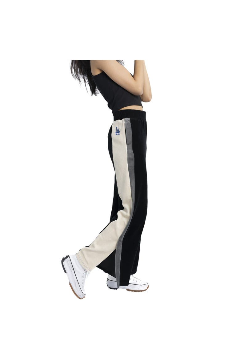 Women's Lusso Black Los Angeles Dodgers Nova Pants, Alternate, color, Black