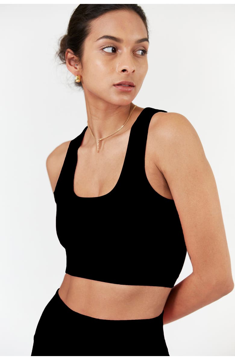 Lezat Sara Organic Cotton Bra Top, Alternate, color, 