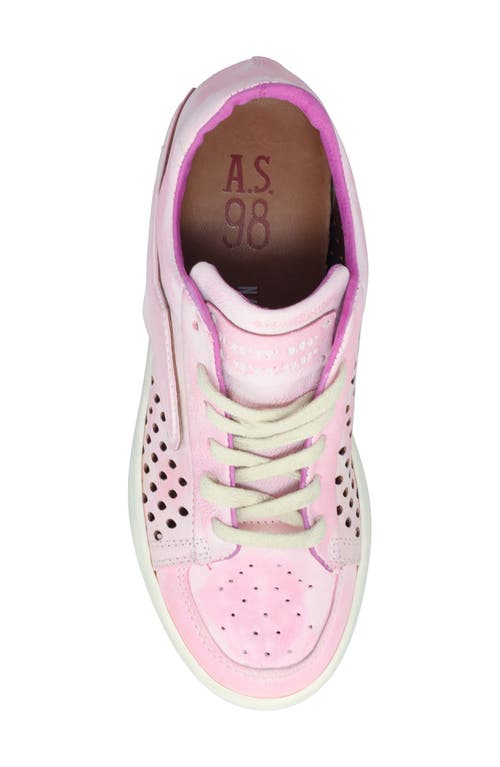 As98 A.s.98 Adrian Sneaker In Pink