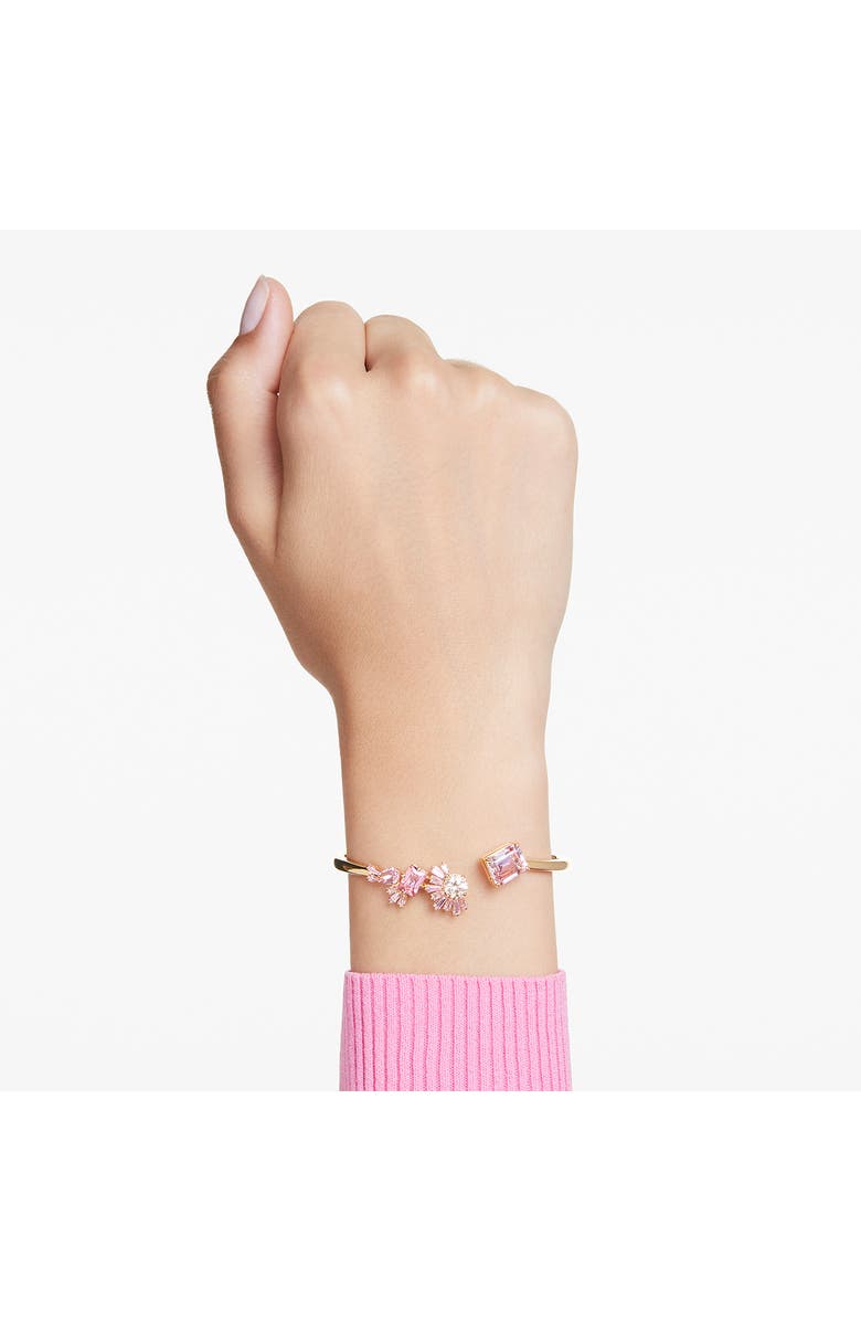 Swarovski Gema Crystal Bangle Bracelet, Alternate, color, 