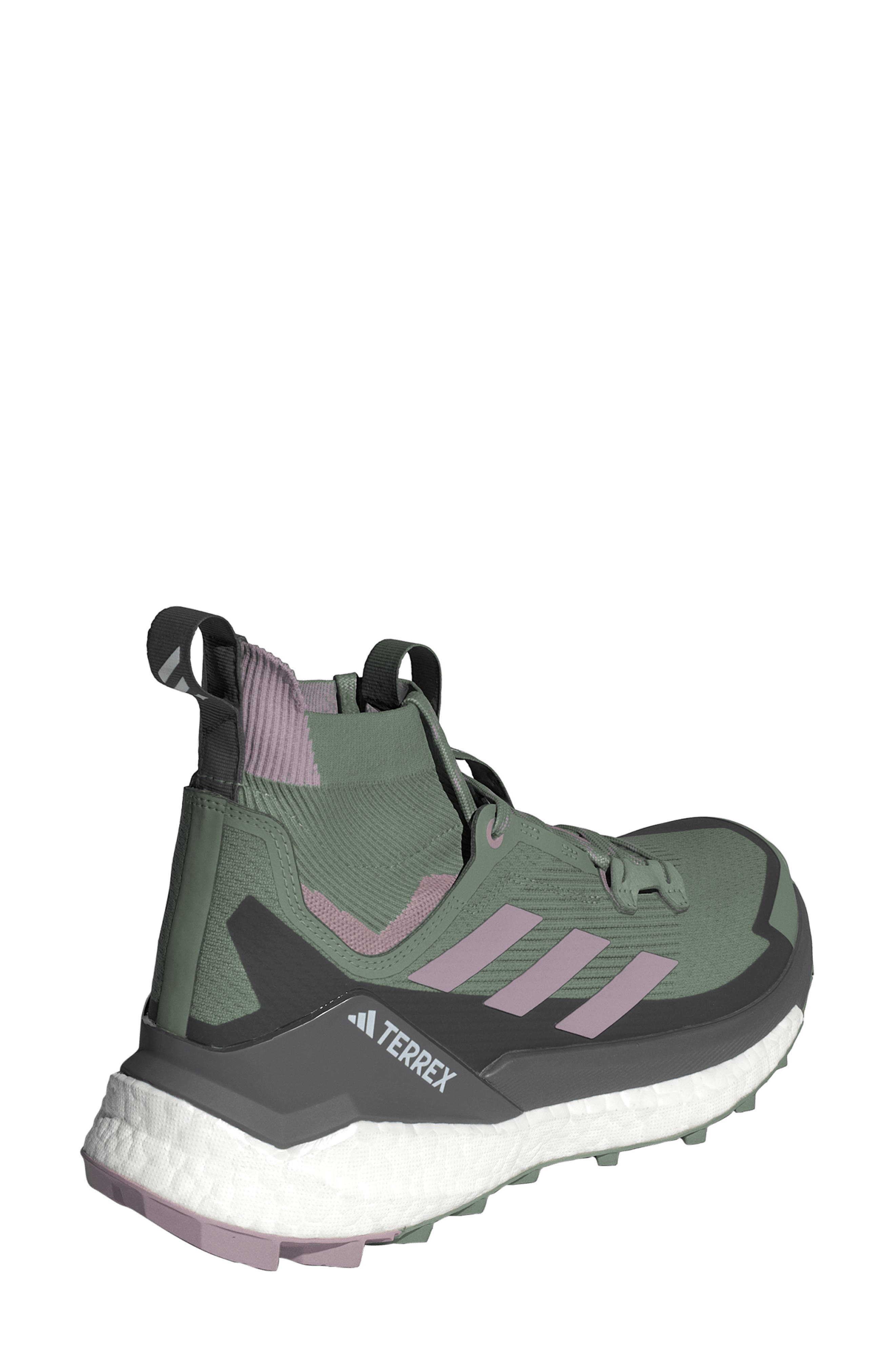 adidas Terrex Free Hiker 2.0 Hiking Shoe, Alternate, color, Green/ Fig/ Jade