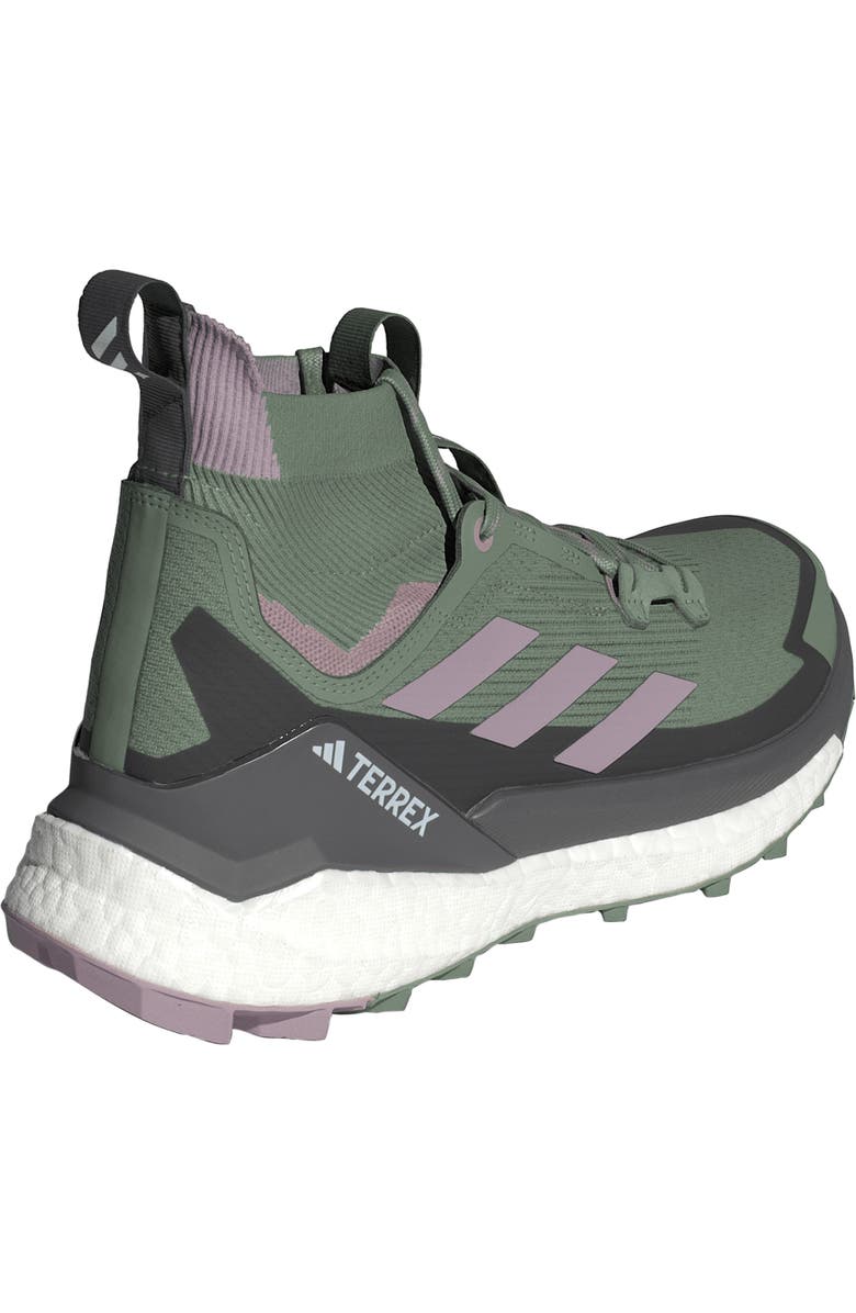 adidas Terrex Free Hiker 2.0 Hiking Shoe, Alternate, color, Green/ Fig/ Jade