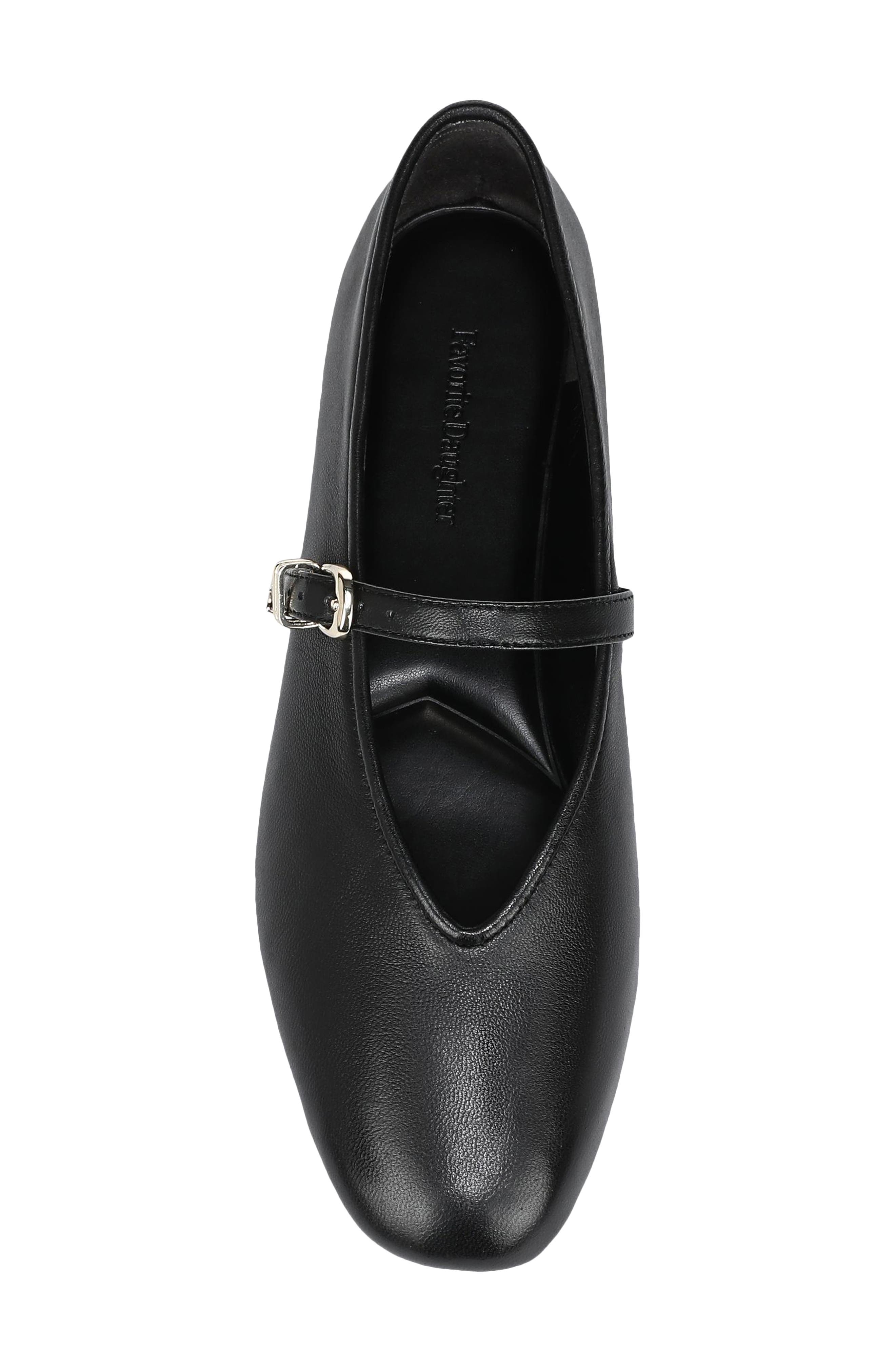 Favorite Daughter Margot Mary Jane Flat, Alternate, color, Black