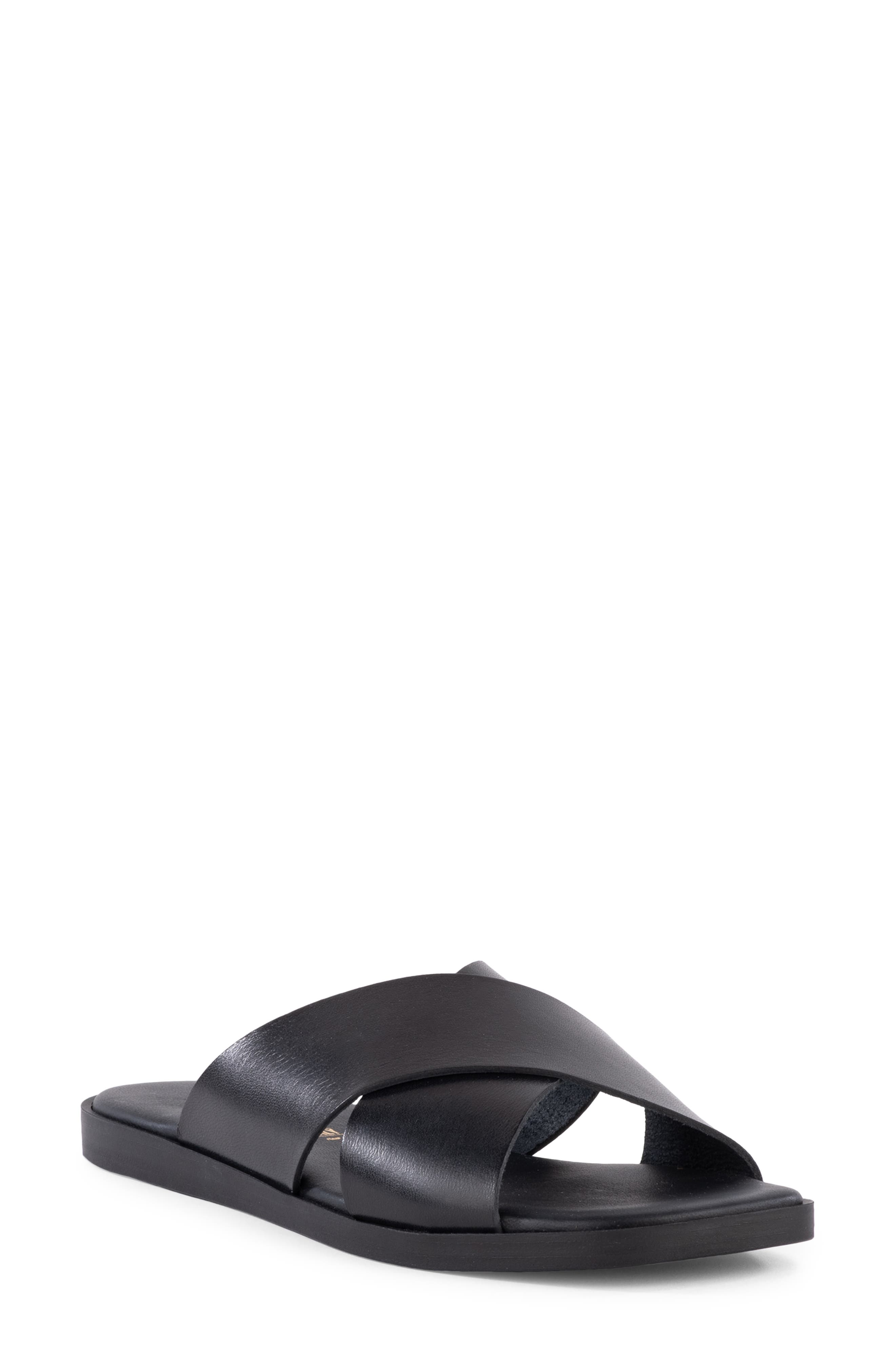 Seychelles Chai Sandal, Main, color, Black