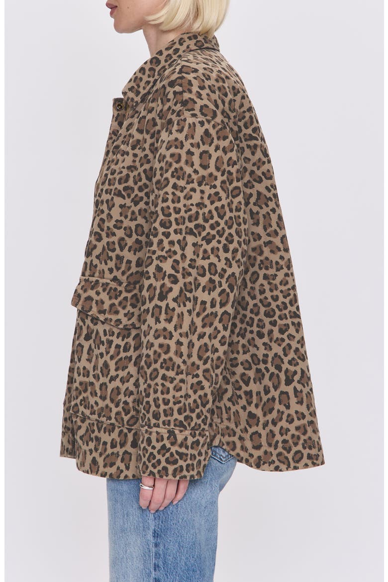 Cecile Quilted Denim Jacket, Alternate, color, FELINE