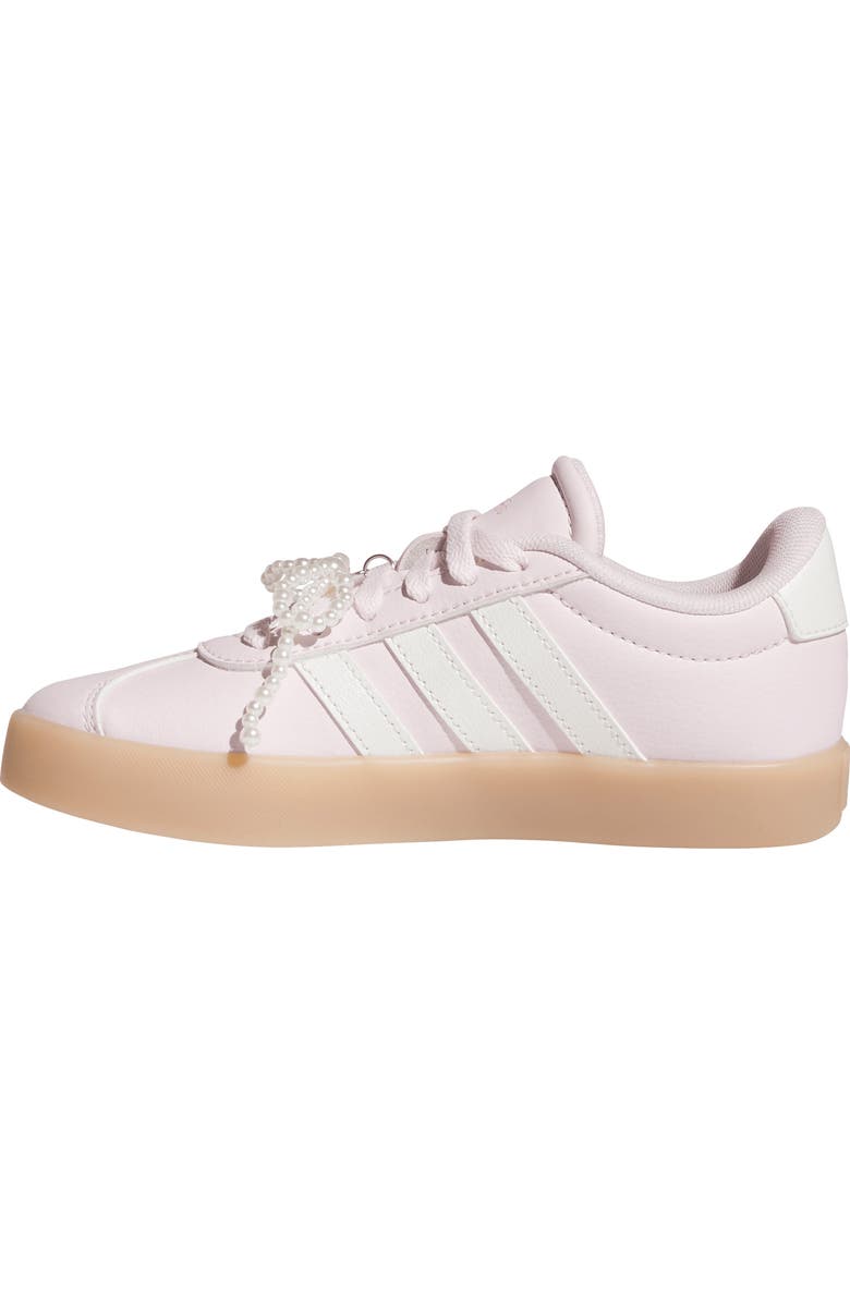 adidas Kids' VL Court 3.0 Sneaker, Alternate, color, Distilled Pink/ Clear Pink