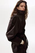 H&M Belted Twill Coat