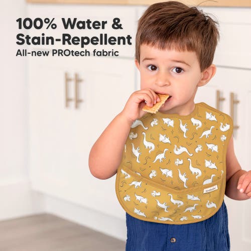 Keababies 3-pack Presto Waterproof Bibs In Mesozoic