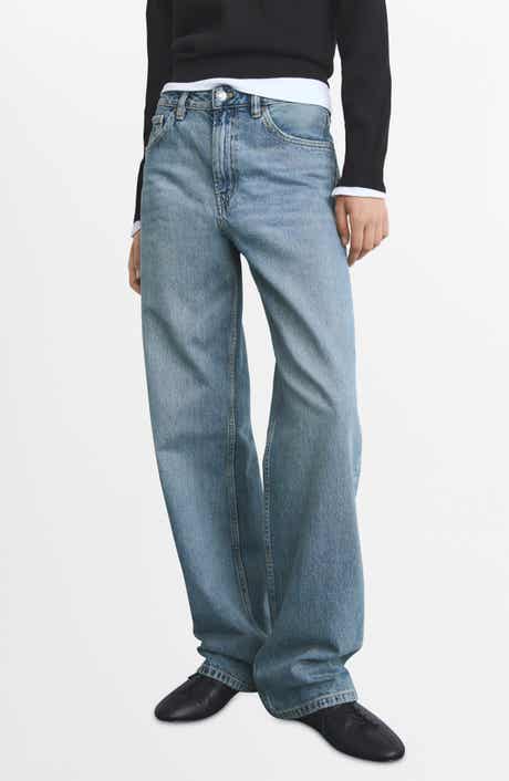 MANGO Miami Straight Leg Jeans