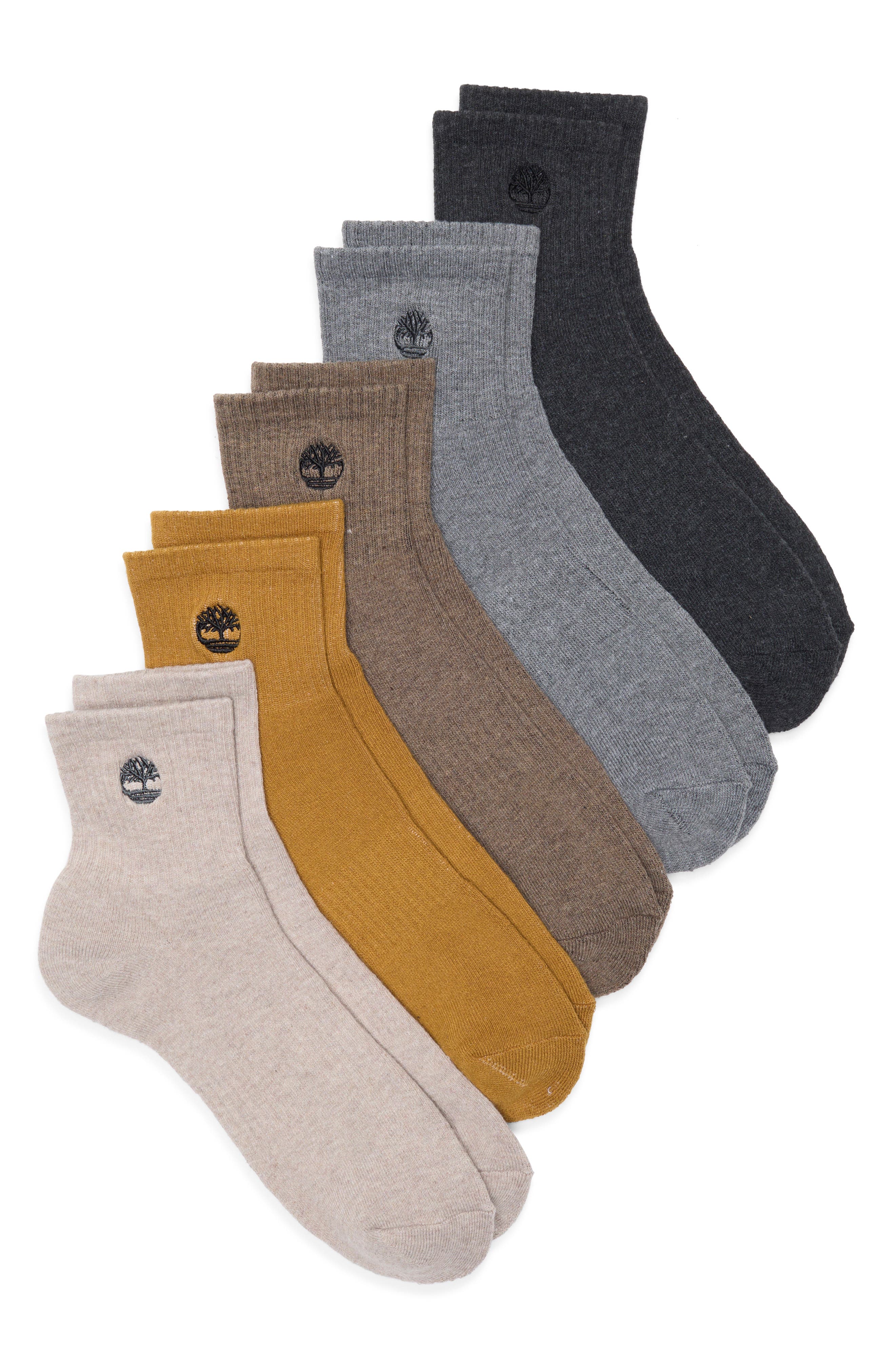 5-Pack Cushion Quarter Length Socks