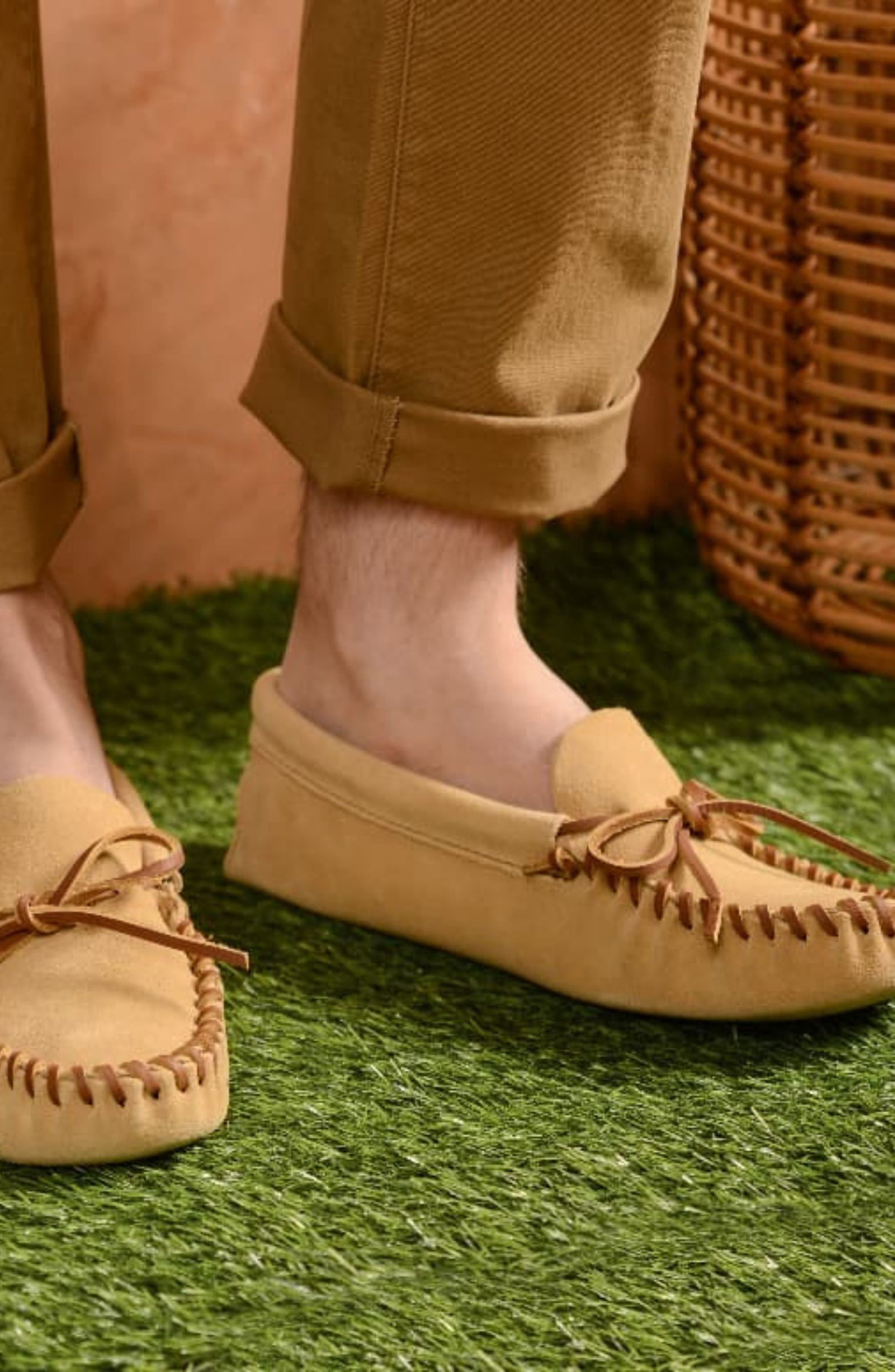 Softsole Driving Shoe, Alternate, color, TAN