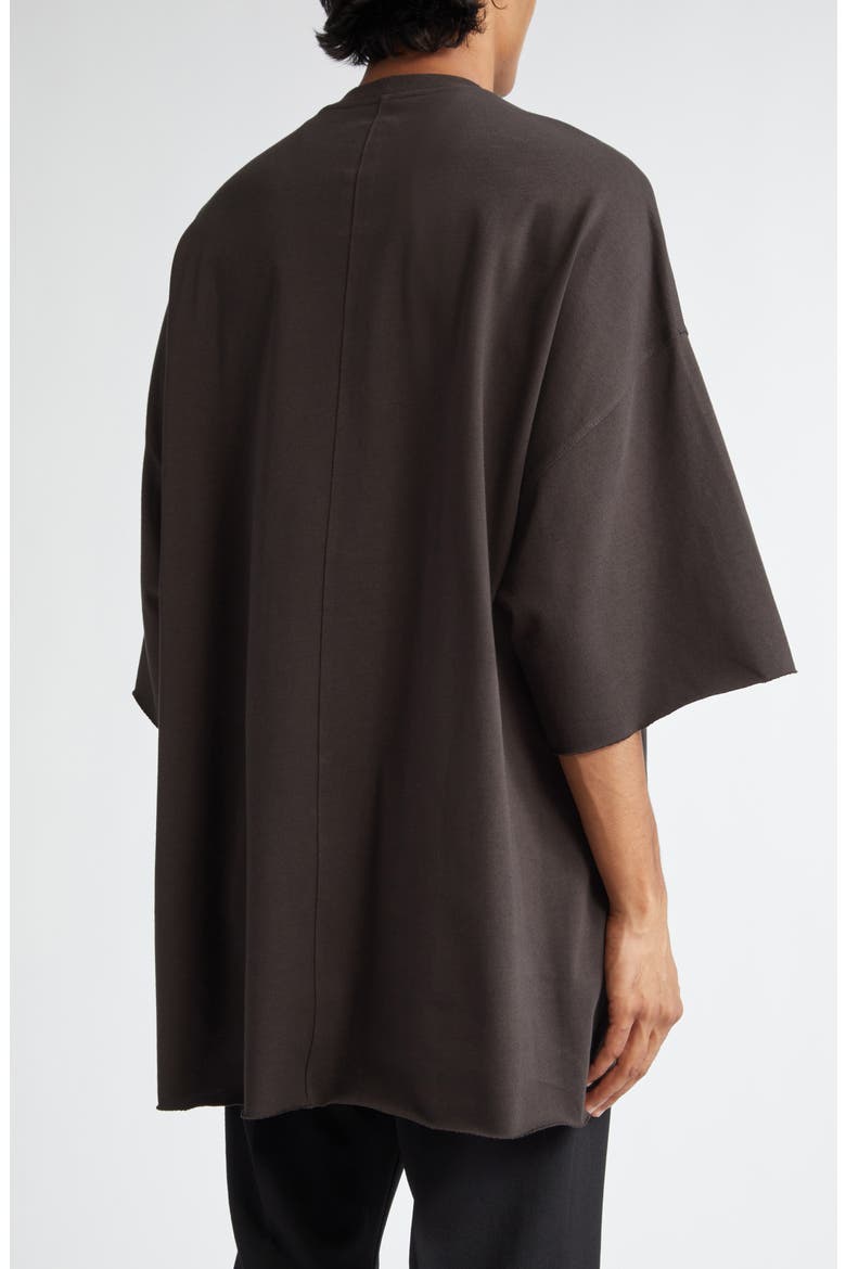 Tommy Oversize Cotton T-Shirt, Alternate, color, DARK DUST