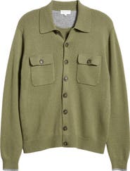 Lorenzo Uomo Merino Wool & Cashmere Cardigan