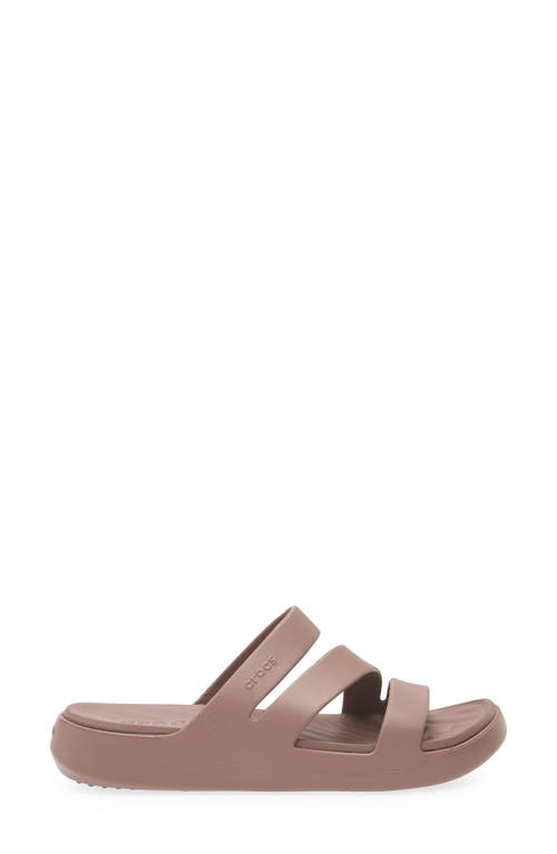 Crocs Getaway Strappy Slide Sandal In Multi