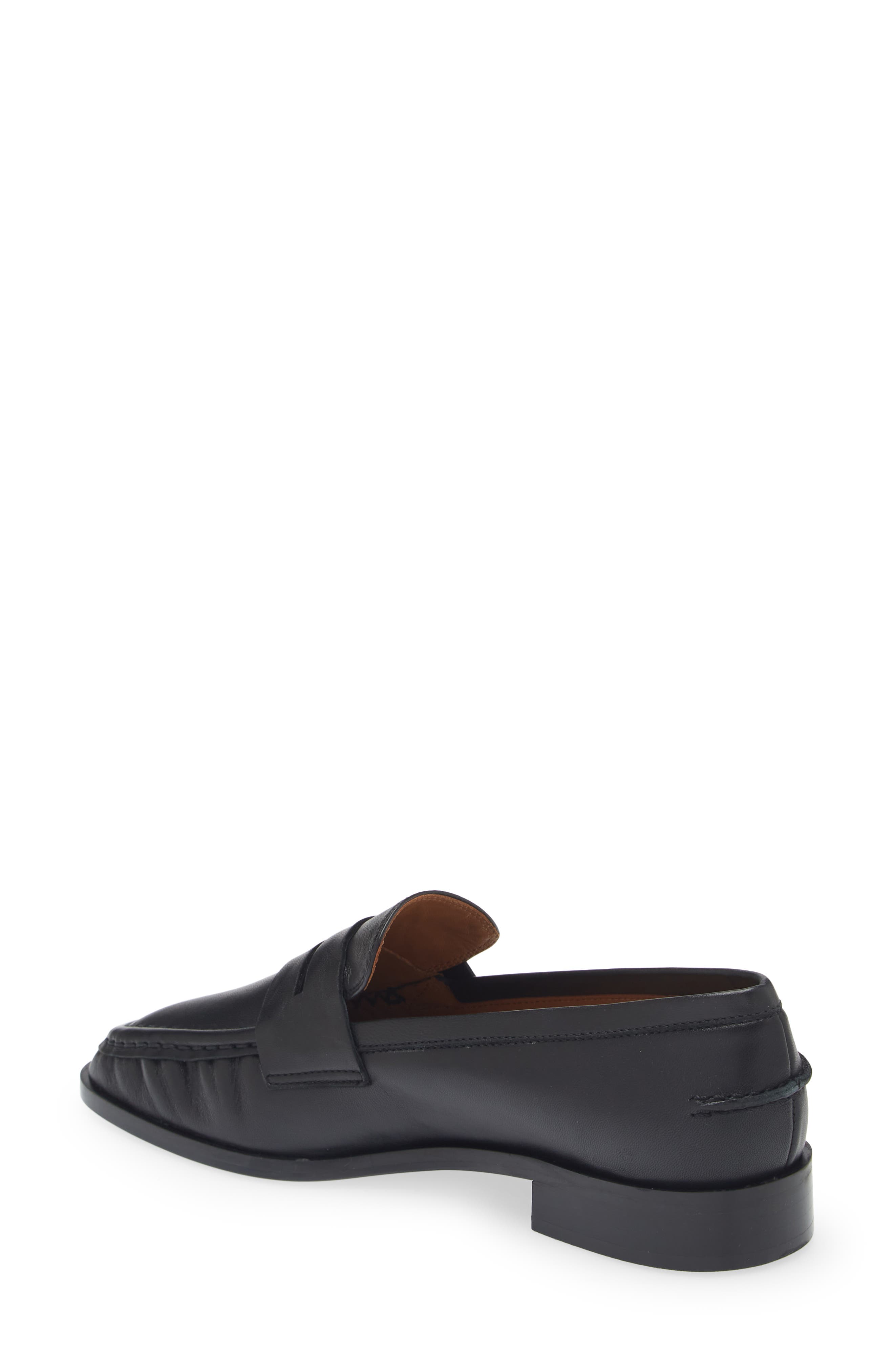 ATP ATELIER Airola Penny Loafer, Alternate, color, Black