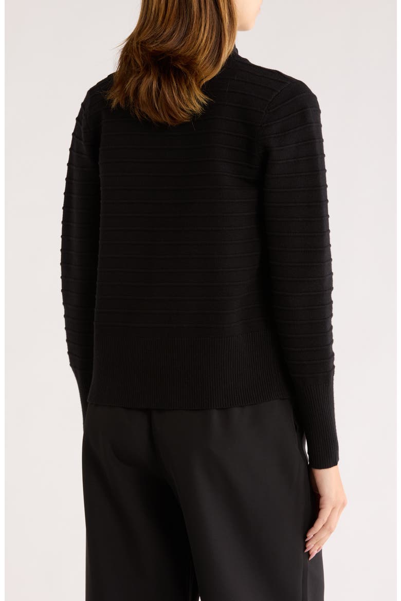 Mason Full Zip Sweater, Alternate, color, BLACK