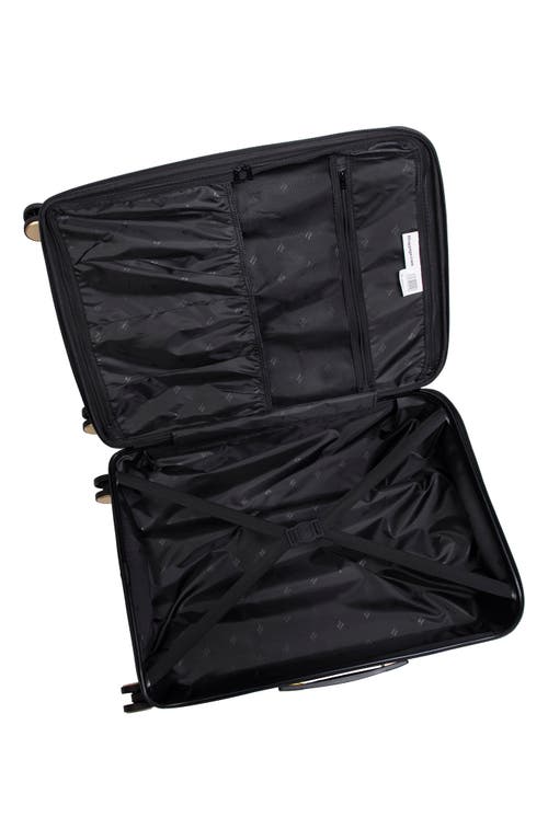 Shop It Luggage Florita 21-inch Hardside Carry-on Luggage In Black