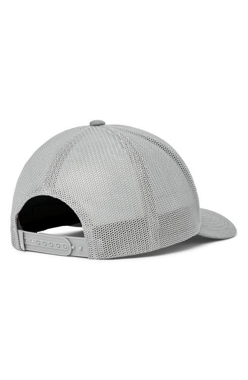 Travismathew The Patch Floral Baseball Cap In Heather Grey