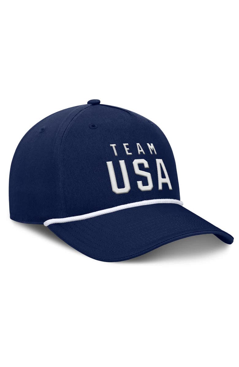 FANATICS Men's Fanatics Navy Team USA Captain Rope Adjustable Hat, Alternate, color, Navy