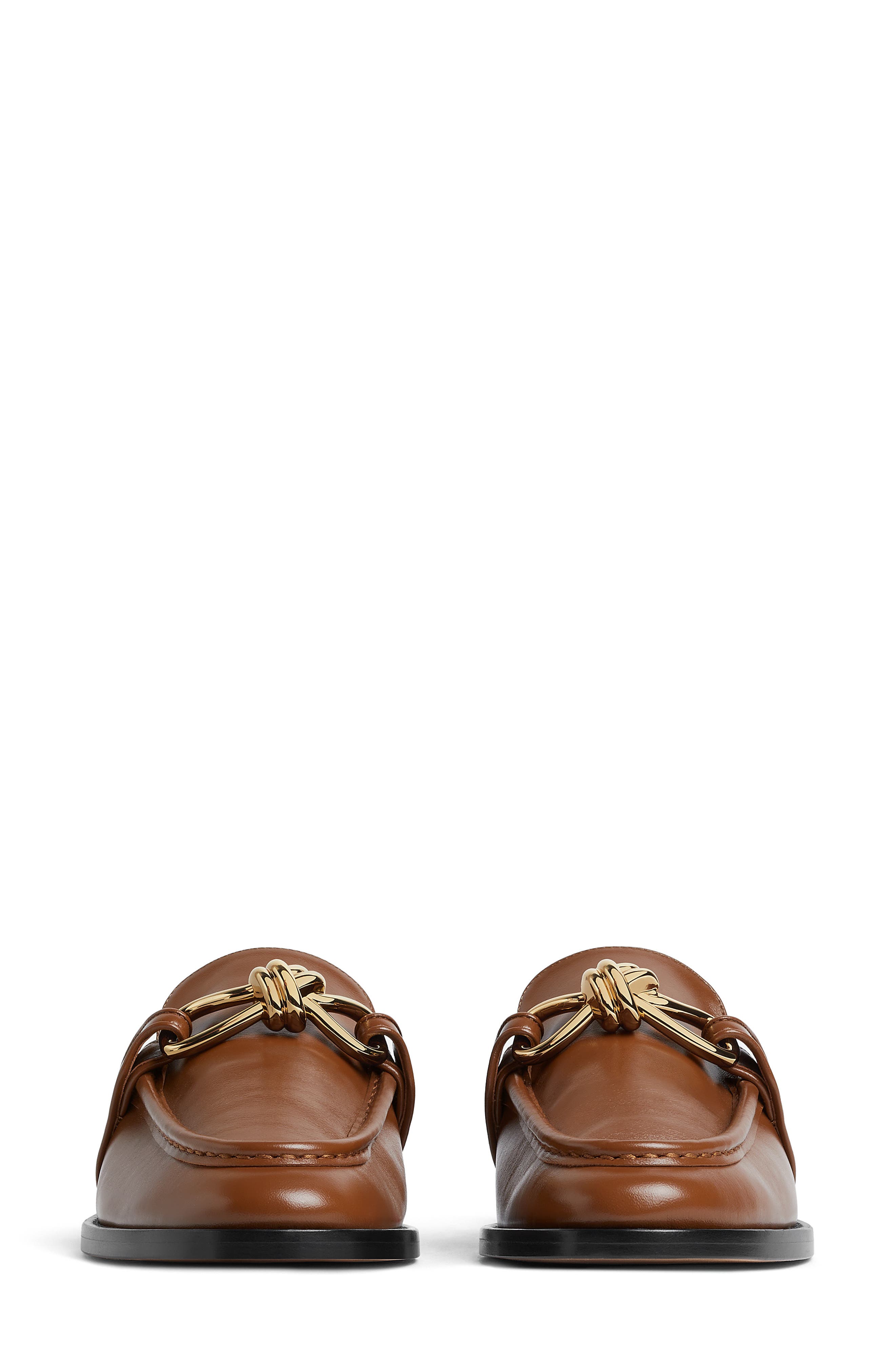 Astaire Knot Bit Mule Loafer, Alternate, color, NEW AMBER