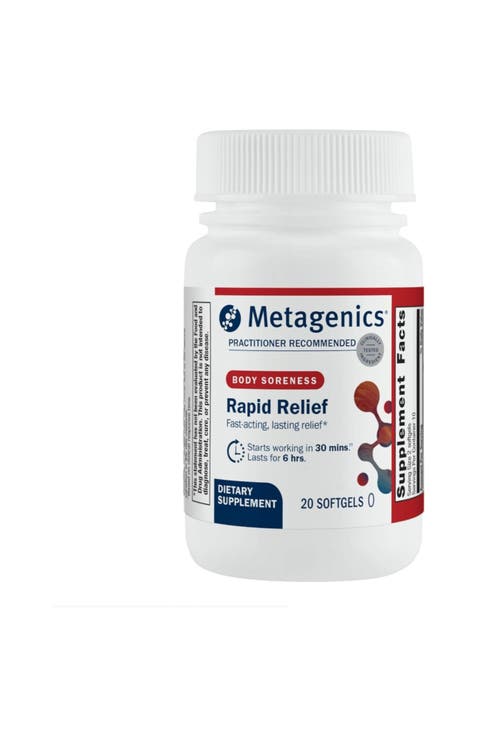 Rapid Relief Herbal Softgel Supplement 20 Softgels