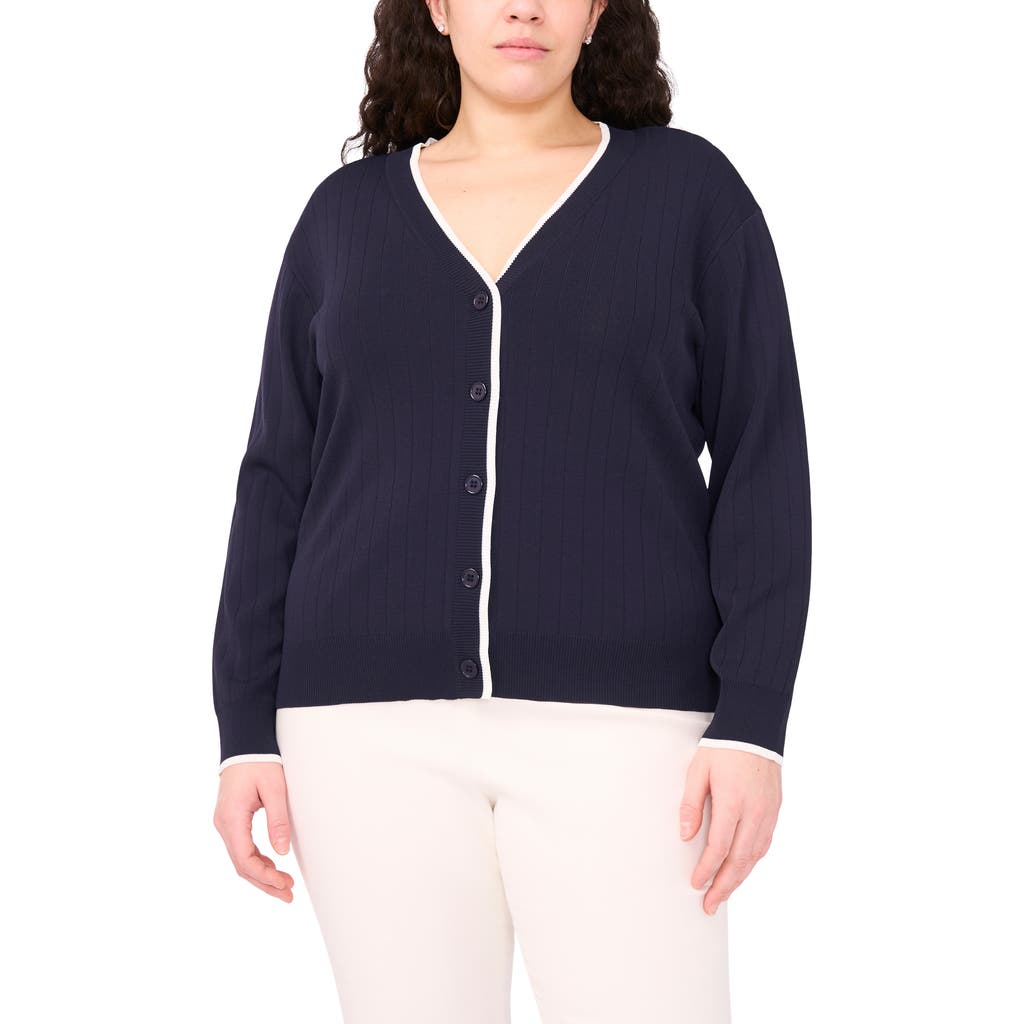 Halogenr Halogen(r) Tipped V-neck Cardigan