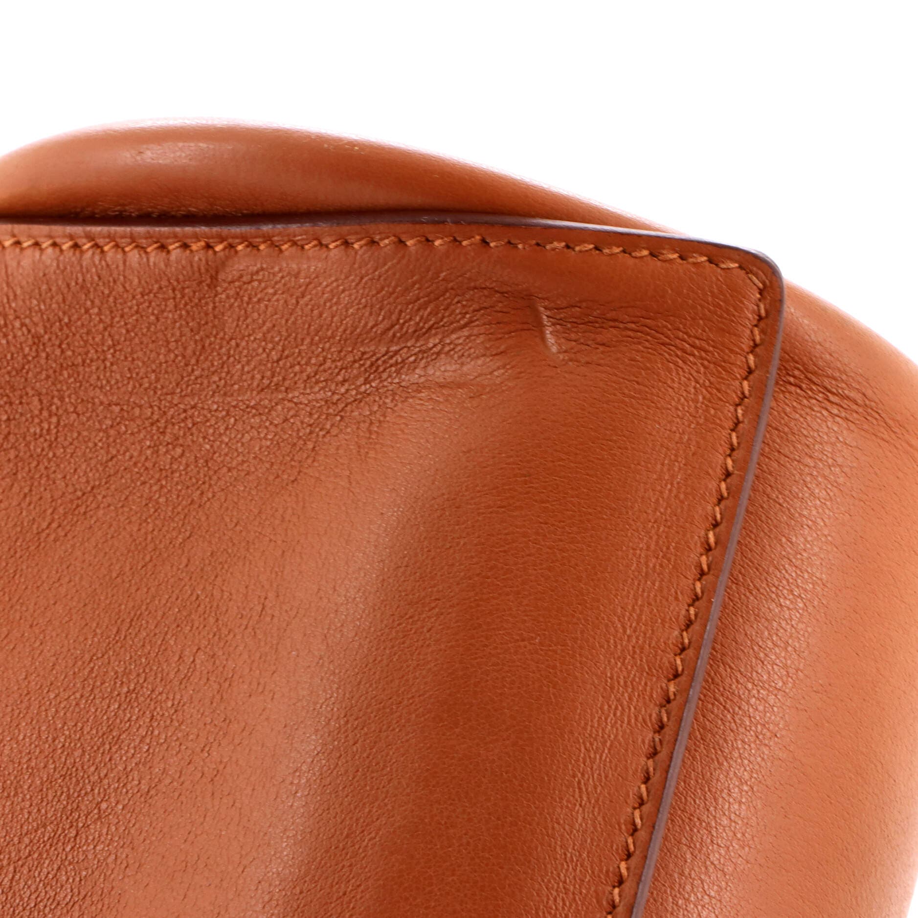 Pre-Owned Hermes Maximors Top Handle Bag Swift, Alternate, color, Gold