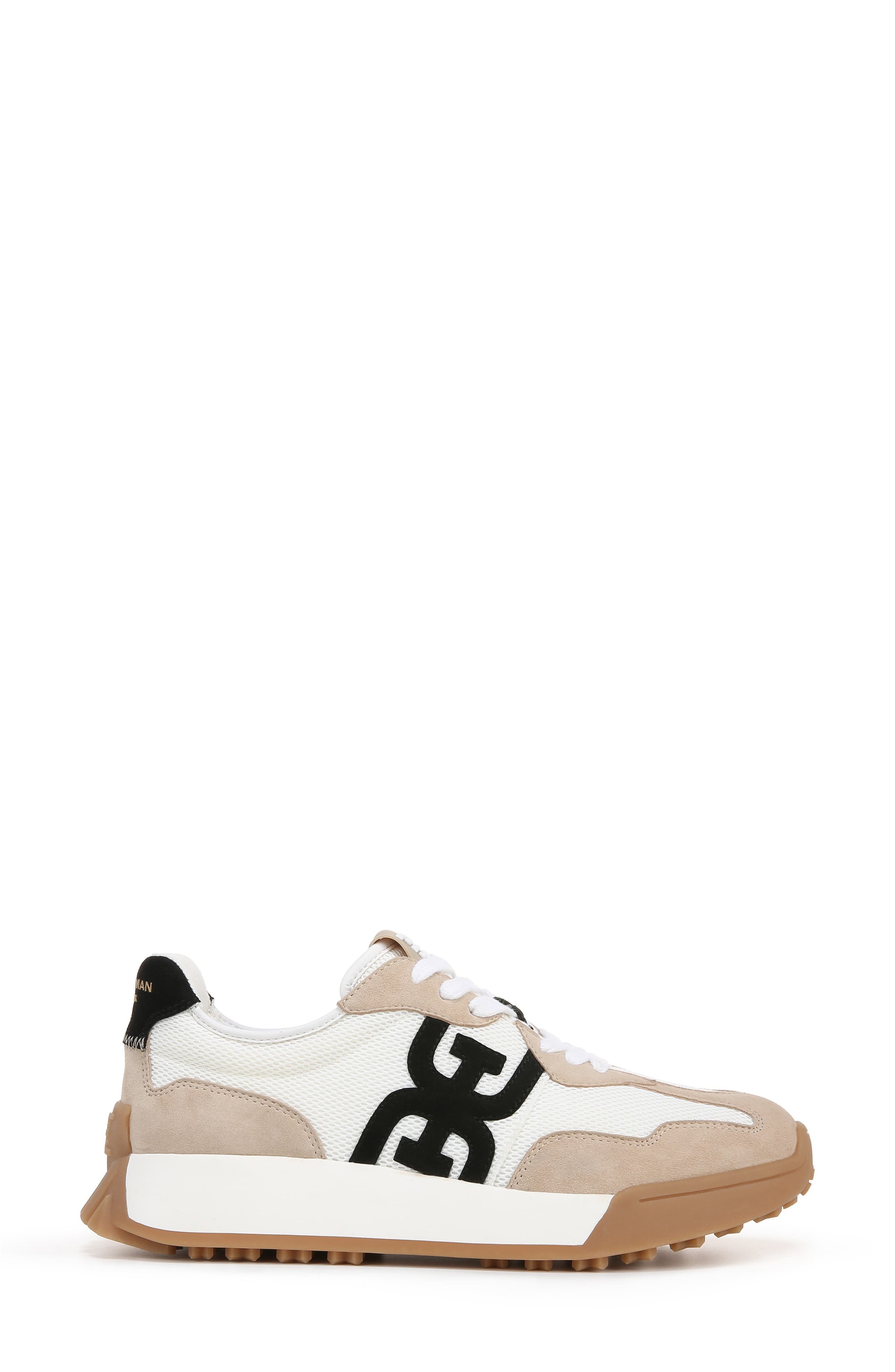 Langley Sneaker, Alternate, color, WHITE/TAN/BLACK