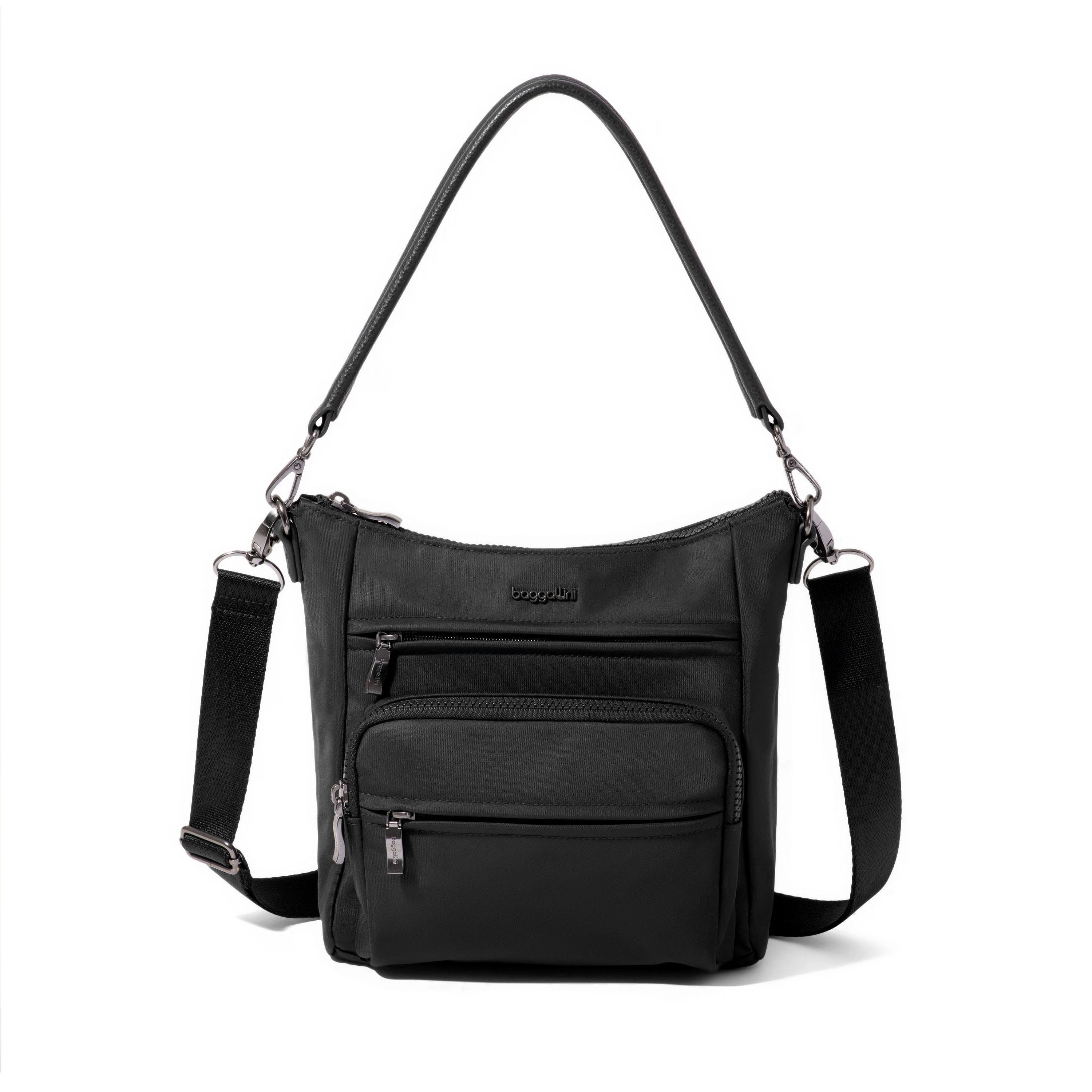 BAGGALLINI Nolita Convertible Crossbody, Main, color, Black Twill