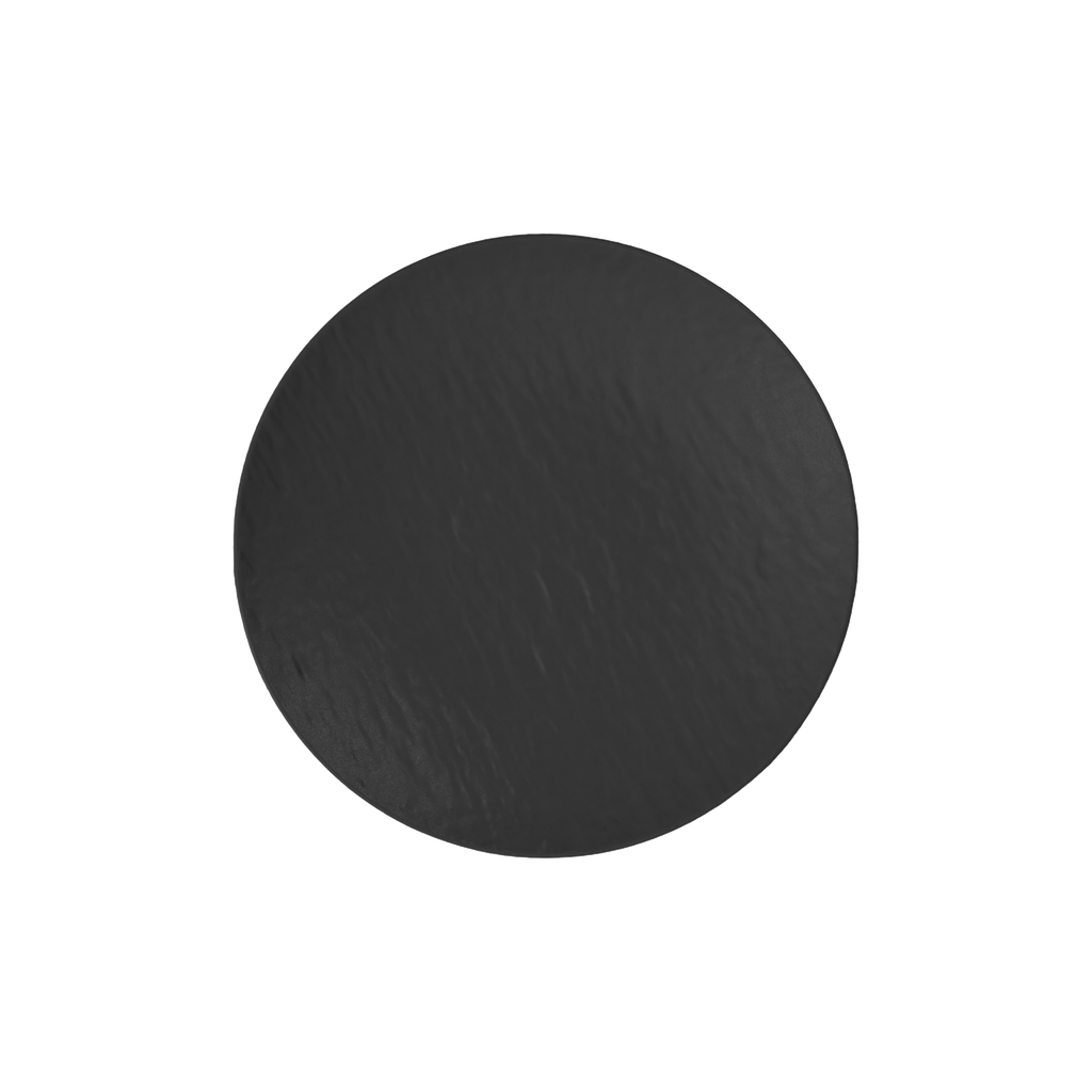 Villeroy & Boch Manufacture Rock Universal Coupe Plate In Black