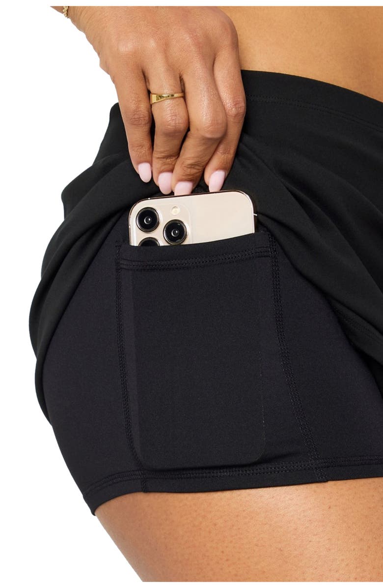 Fabletics PureLuxe Mini Skirt, Alternate, color,