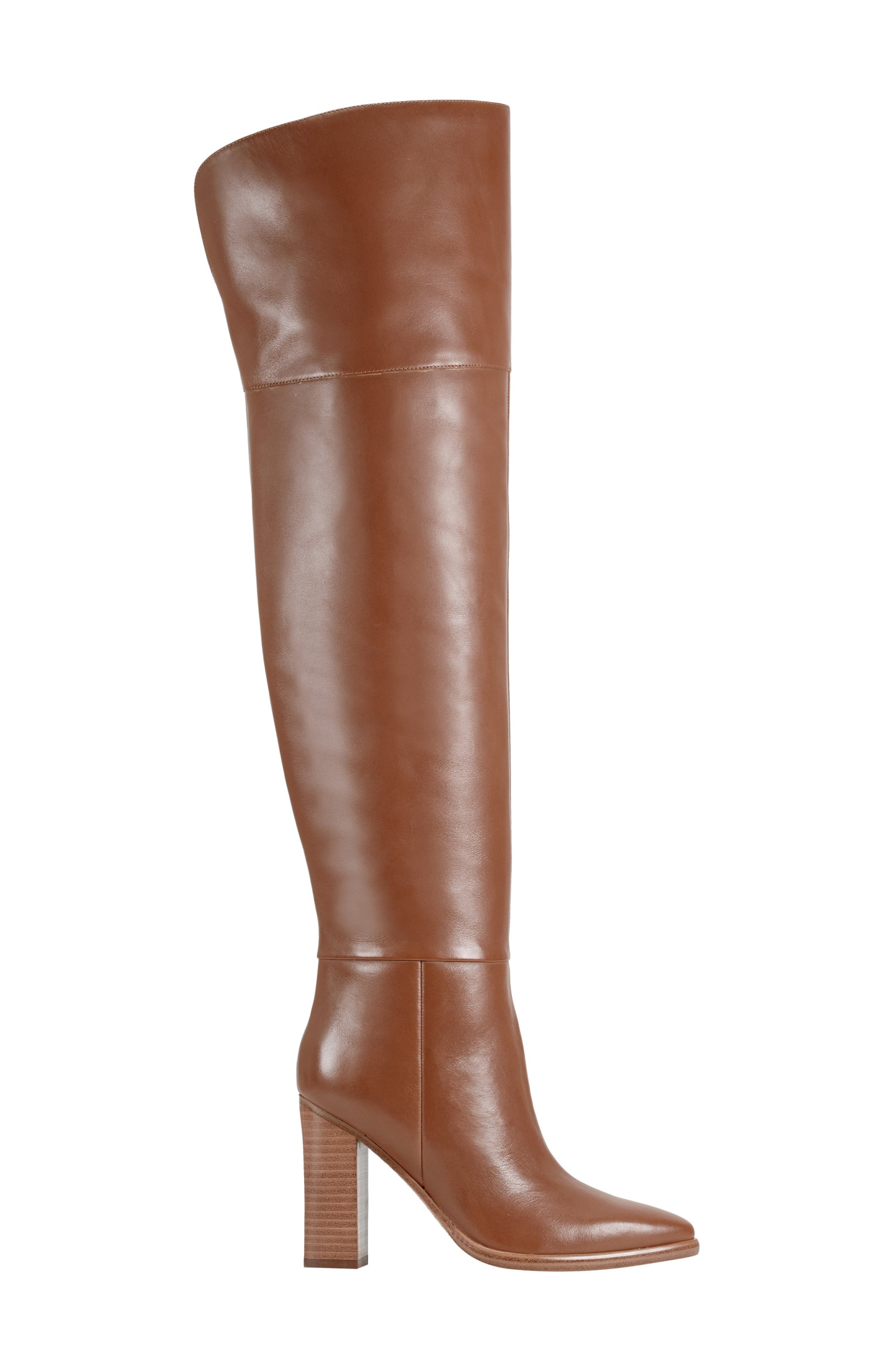Marc Fisher LTD Lasli Over the Knee Boot, Alternate, color, Medium Natural