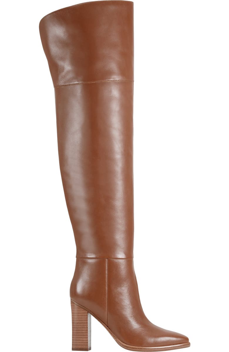 Marc Fisher LTD Lasli Over the Knee Boot, Alternate, color, Medium Natural