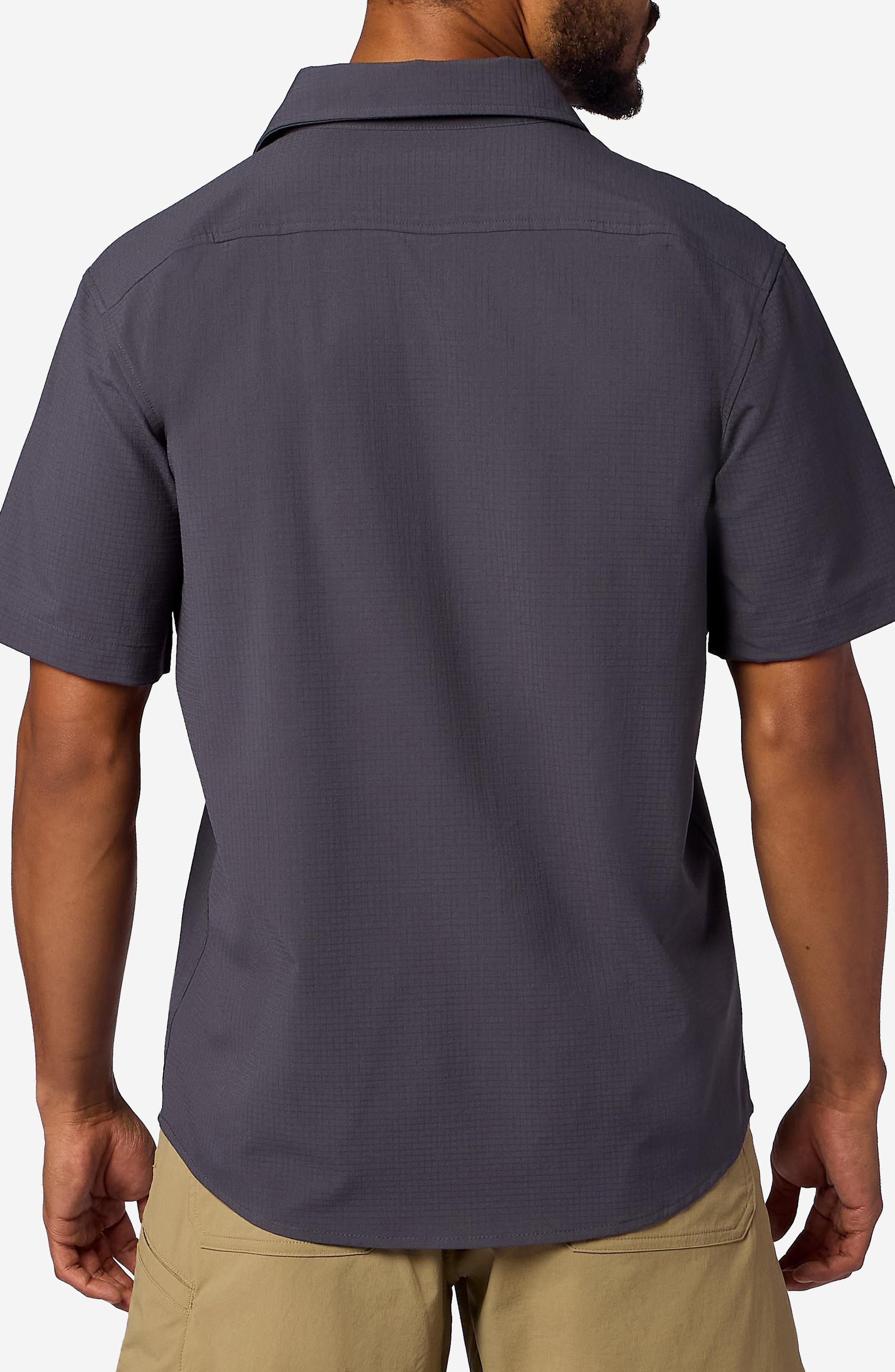 AirExchange SolarShield UPF Short Sleeve Button-Up Shirt - image 2