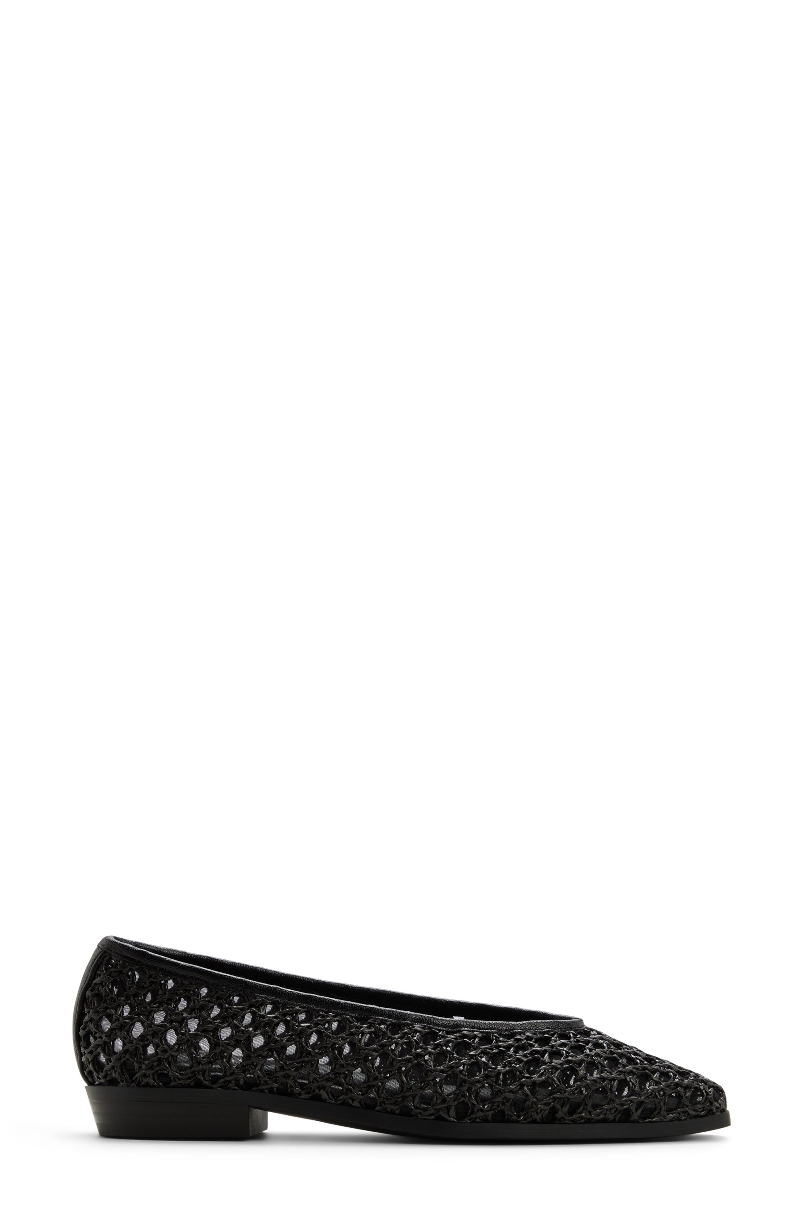 ALDO Rafaella Ballet Flat, Alternate, color, Black