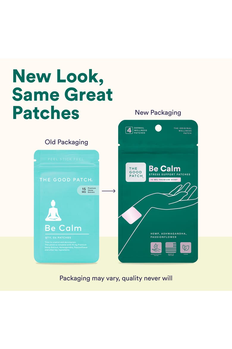 Be Calm Wellness Patch, Alternate, color, None