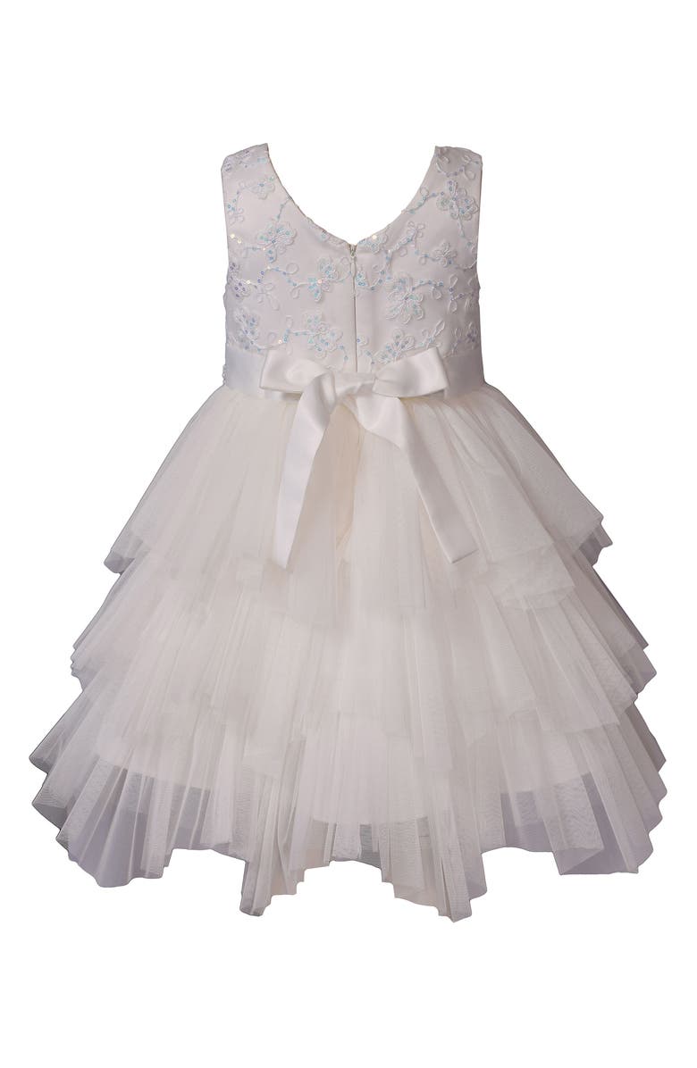 Iris & Ivy Embroidered Tiered Party Dress, Alternate, color, 