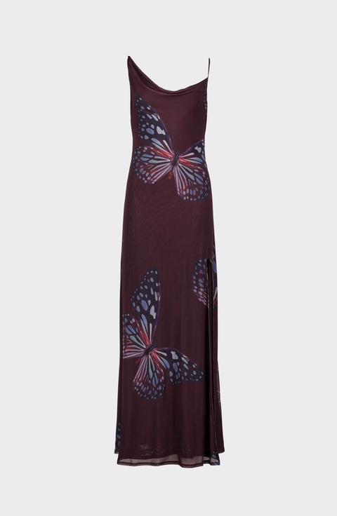 Virelle Butterfly Mesh Dress