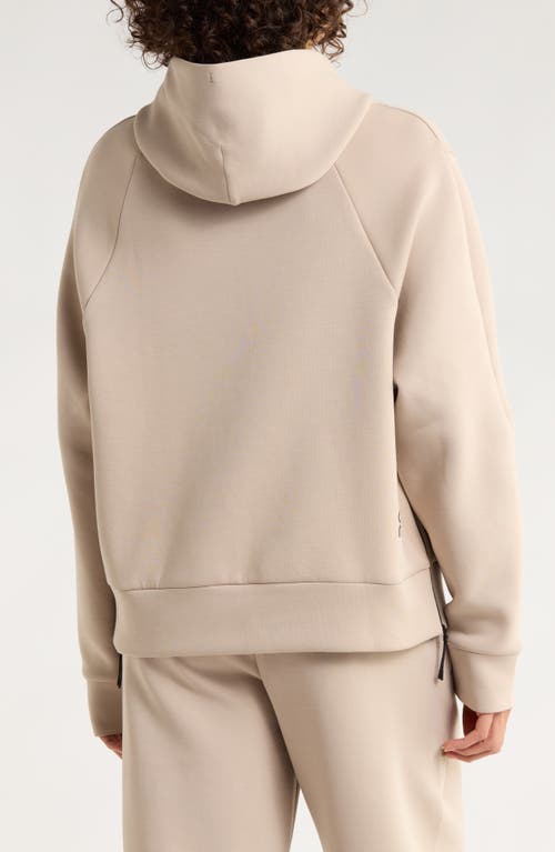 On Focus Tech Hoodie In Neutral