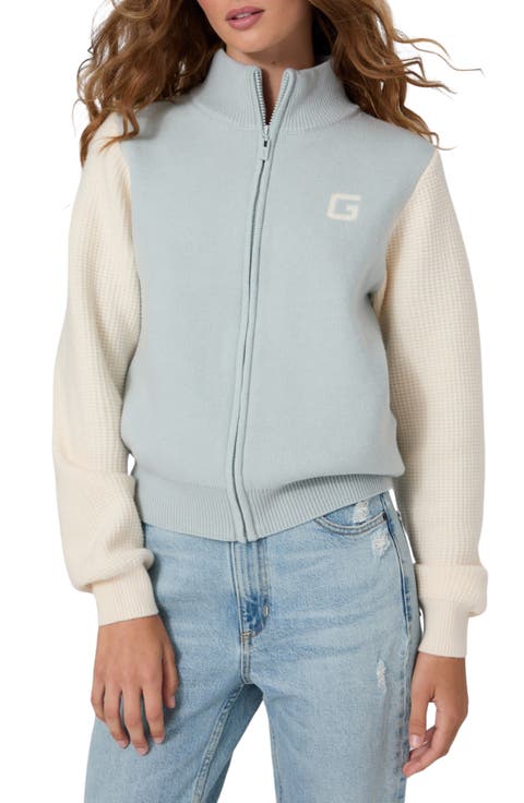 Lily Jacquard Full Zip Hoodie