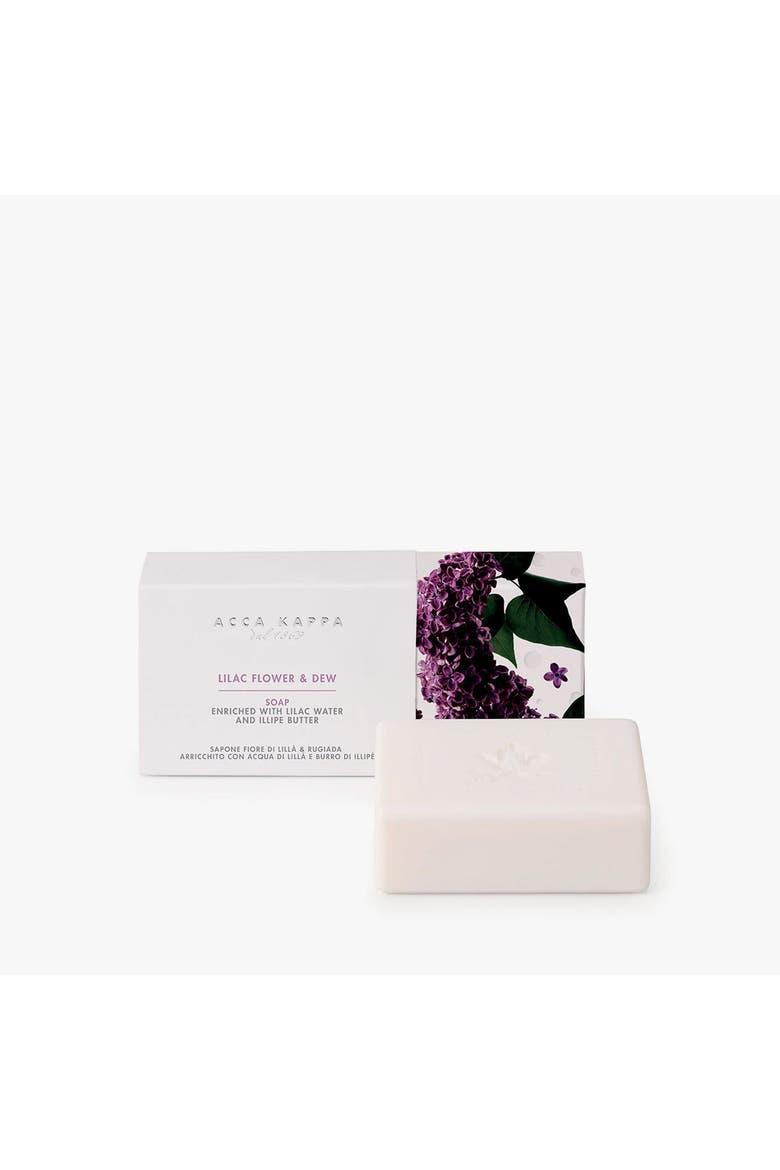 Lilac & Dew Soap, Main, color, White