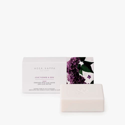 Acca Kappa Lilac & Dew Soap In White