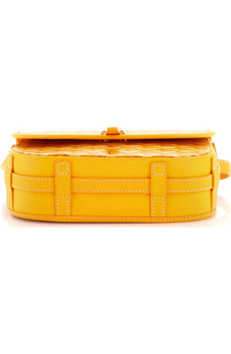 Pre-Owned Goyard Belvedere II Messenger Bag Coated Canvas PM, Alternate, color, Yellow